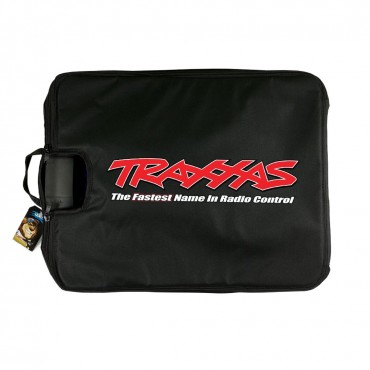 BOLSA MALA PARA TRANSPORTE DE AUTOMODELOS MONSTER / TRUGGY / GT / GT1 COMO REVO MAD FORCE NEO ST ETC LOGO TRAXXAS OU TLR TRAX2001M